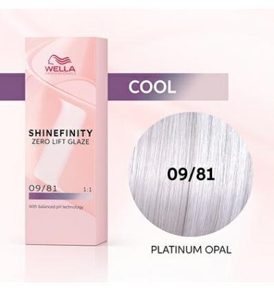 SHINEFINITY 09/81 biondo ch.mo perla cenere 60ML.DEMIPERMANENTE WELLA