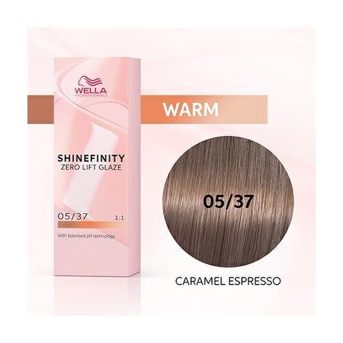 SHINEFINITY 05/37 castano chiaro dorato sabbia 60ML.DEMIPERMANENTE WELLA