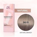 SHINEFINITY 06/0 biondo scuro naturale 60ML.DEMIPERMANENTE WELLA