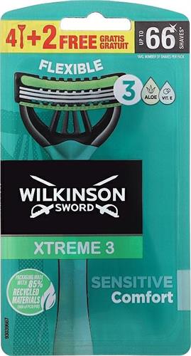 WILKINSON XTREME 3 SENSITIVE COMFORT 4+2 MONOUSO