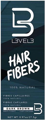 L3VEL3 HAIR FIBERS 27.5G BROWN LV3023