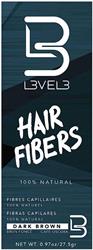 L3VEL3 HAIR FIBERS 27.5G BROWN LV3023