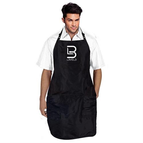 L3VEL3 GREMBIULE APRON BLACK LV3035