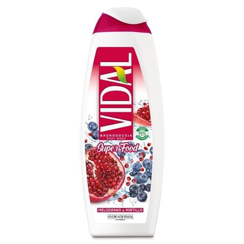 VIDAL BAGNOSCHIUMA melograno e mirtillo 500ML.