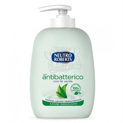 ROBERTS N.SAPONE LIQUIDO antibatterico DOSATORE 200ML tè verde