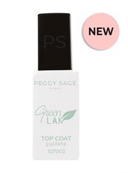 P.SAGE GREEN-LAK TOP COAT GLITTER 10ML 107003