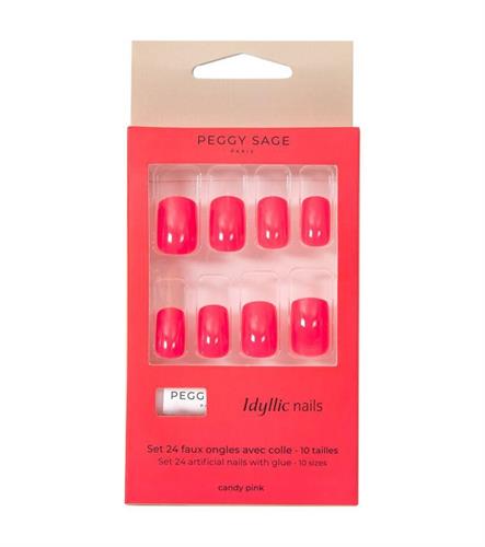 P.SAGE KIT 24UNGHIE FINTE IDYLLIC NAILS C.PINK 151361