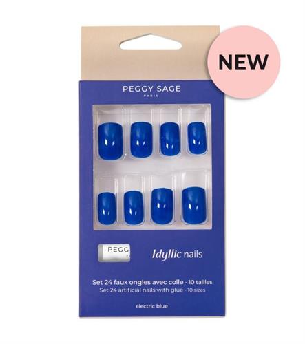 P.SAGE KIT 24UNGHIE FINTE IDYLLIC NAILS E.BLUE 151363