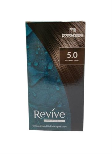 REVIVE 5.0 castano chiaro 60ML.CREMA COLORANTE KIT TOCCO MAGICO