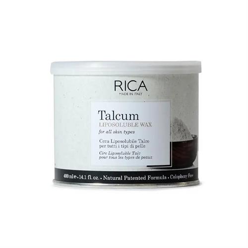 RICA CERA VASO talco 400ML LIPOSOLUBILE