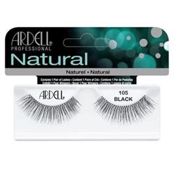 ARDELL STRIP LASHES 105 BLACK 65002 natural