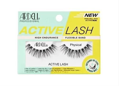 ARDELL 64683 ACTIVE LASH PHYSICAL RETAINS 3D CURL WHEN WET