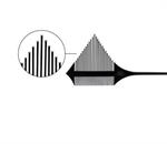 PETTINE TRIANGOLARE DOPPIA FACCIA PER COLORAZIONI 401.522 XANISERVICE