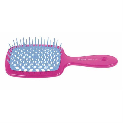 JANEKE 86SP234FUX **small** SPAZZOLA SUPERBRUSH FUXIA-TURCHESE