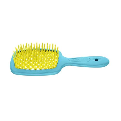 JANEKE 86SP234TSE **small** SPAZZOLA SUPERBRUSH TURCHESE-GIALLA