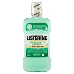 LISTERINE COLLUTORIO difesa denti e gengive delicato 500ML MENTA FRESCA