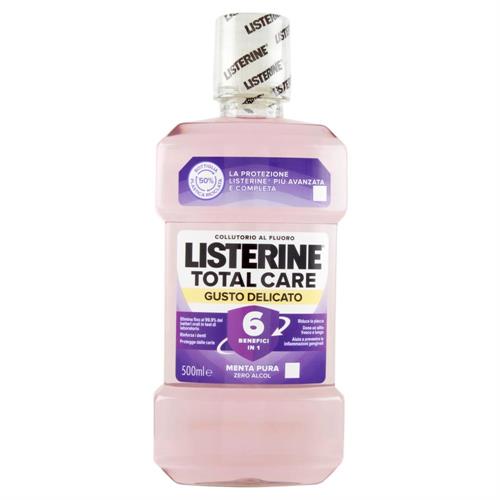 LISTERINE COLLUTORIO total care delicato 500ML MENTA PURA