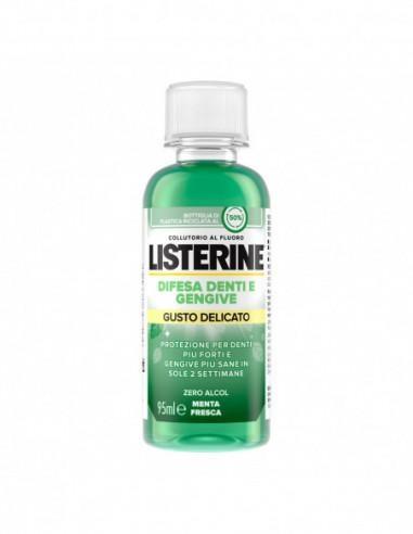 LISTERINE mini COLLUTORIO 95ML DENTI E GENGIVE DELICATO MENTA FRESCA