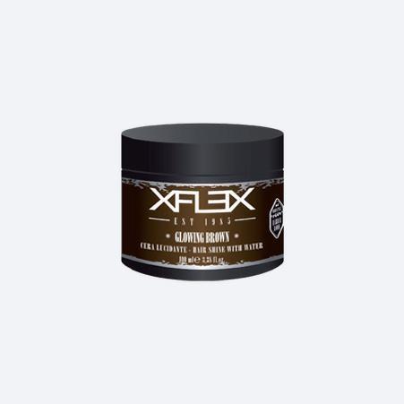 EDELSTEIN XFLEX GLOWING BROWN WAX 100ML.CERA EXTRA LUCIDA cod.2254