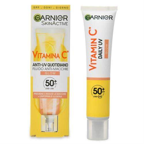 SYNERGIE SKIN FLUIDO GLOW SPF50+ VIT.C ANTI-MACCHIE 40ML.