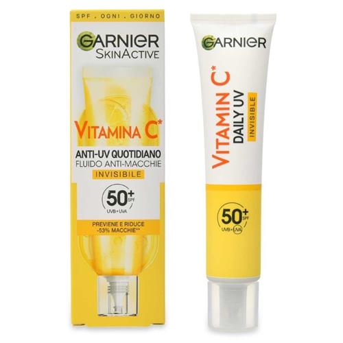 SYNERGIE SKIN FLUIDO INVISIBILE SPF50+ VIT.C ANTI-MACCHIE 40ML.
