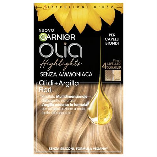 OLIA highlights biondi KIT COLORAZIONE PERMANENTE OLEOSA NO AMMONIA