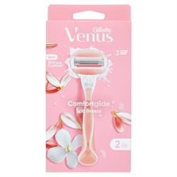 GILL.VENUS RASOIO COMFORT GLIDE SPA BREEZE 3LAME + 2 RICARICHE