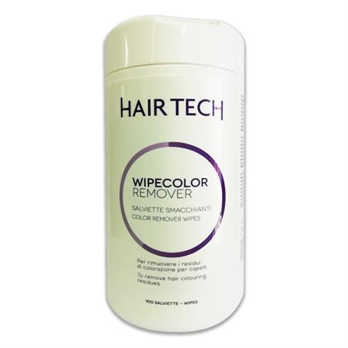 HAIR TECH SALVIETTINE WIPE COLOR REMOVER 100PZ barattolo