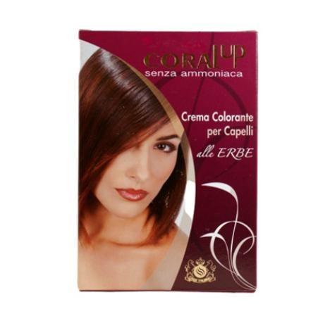 CORAL UP 7C biondo cenere CREMA COLORANTE KIT NO AMMONIACA L.ITALIANA