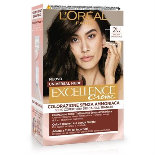 EXCELLENCE 2U bruno nude CREMA COLORANTE KIT L'OREAL