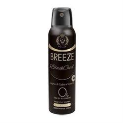 BREEZE DEO SPRAY black oud 150 ML GAS NO SALI
