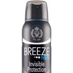 BREEZE DEO SPRAY MEN invisible protection 150 ML GAS NO SALI