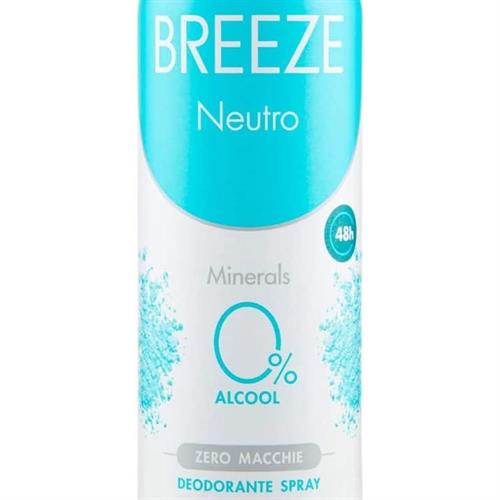 BREEZE DEO SPRAY neutro 150 ML GAS NO SALI