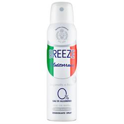 BREEZE DEO SPRAY mediterraneo 150 ML GAS NO SALI