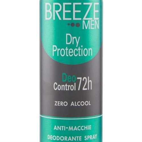 BREEZE DEO SPRAY MEN dry protection 150 ML GAS NO ALCOOL