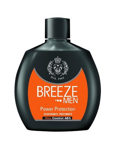 BREEZE DEO SQUEEZE MEN power protection 100 ML NO GAS