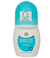 BREEZE DEO ROLL ON neutro 50 ML NO ALCOOL