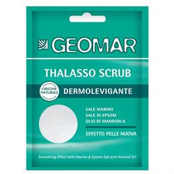GEOMAR THALASSO SCRUB BS 85GR.DERMOLEVIGANTE effetto pelle nuova VERDE