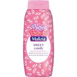 MALIZIA BON BONS sweet candy BAGNODOCCIA 500 ML ROSA 125750
