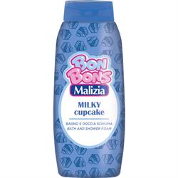 MALIZIA BON BONS milky cupcake BAGNODOCCIA 500 ML AZZURRO 125740