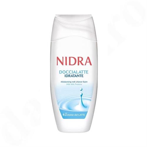 NIDRA DOCCIA LATTE proteine del latte 250ML IDRATANTE BLU