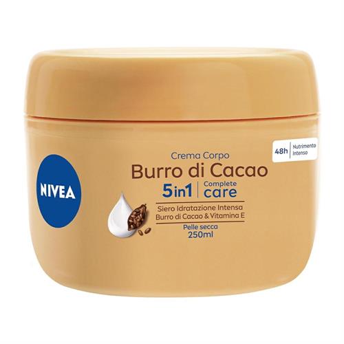 NIVEA BODY CREMA CORPO BURRO DI CACAO 250ML 5IN1 IDRATAZIONE INTENSA