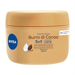 NIVEA BODY CREMA CORPO BURRO DI CACAO 250ML 5IN1 IDRATAZIONE INTENSA