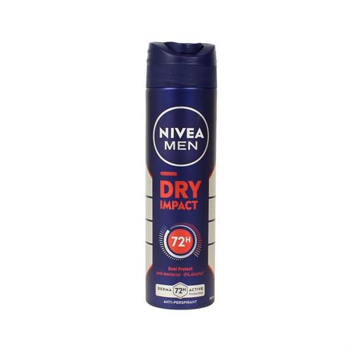 NIVEA DEO SPRAY MEN DRY IMPACT 150 ML.