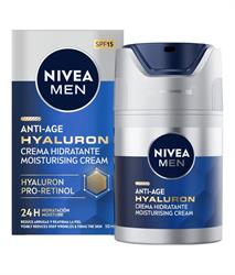 NIVEA MEN HYALURON ANTI-AGE CREMA IDRATANTE VISO 50ML.24H