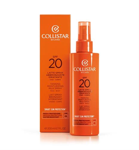 COLLISTAR SOLARE LATTE SPRAY SPF20 200 ML
