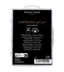 P.SAGE 240 CAPSULE SOFT GEL-UNGHIA QUADRATA CORTA 142059