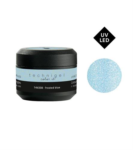 P.SAGE GEL COLOR IT UV&LED FROSTED BLUE PAIL.5GR 146338