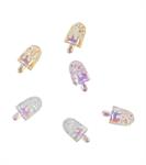 P.SAGE STRASS X UNGHIE 10PZ- GELATO EFFETTO AURORA 148097