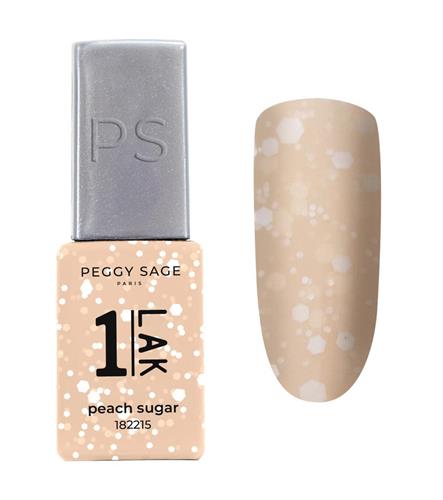 P.SAGE 1-LAK 3IN1 GEL POLISH 215 PEACH SUGAR 5ML 182215